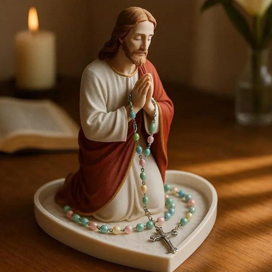 Rozenkrans Houder Katholiek,Display Stand voor Gebedskralen — afbeelding 4