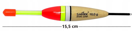 Merkloos Doorvoerspoeltje van Balsa 10g / 15.5cm — afbeelding 2