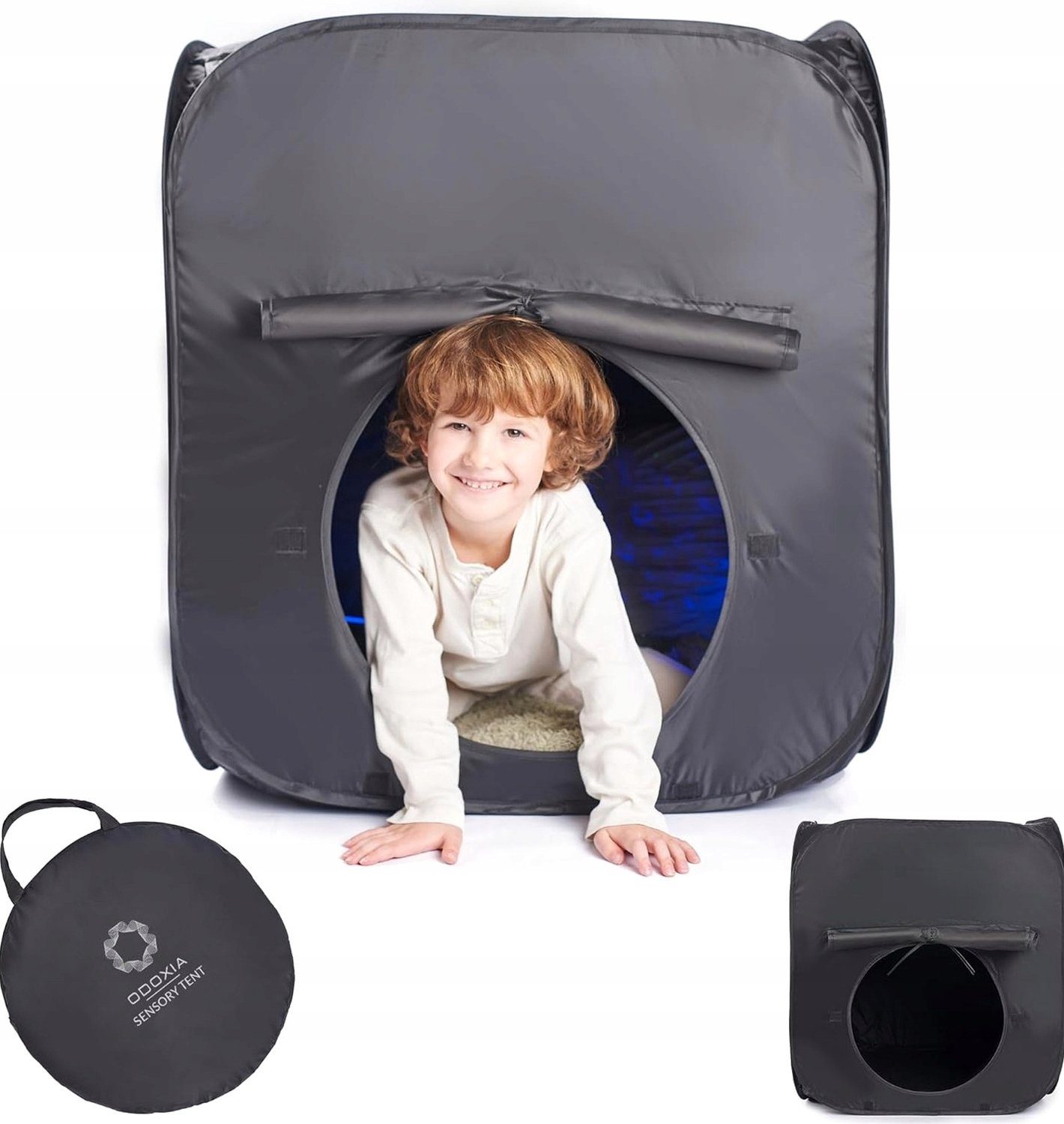 Zintuiglijke Kindertent 72x72x78cm - Draagbaar & Verduisterend