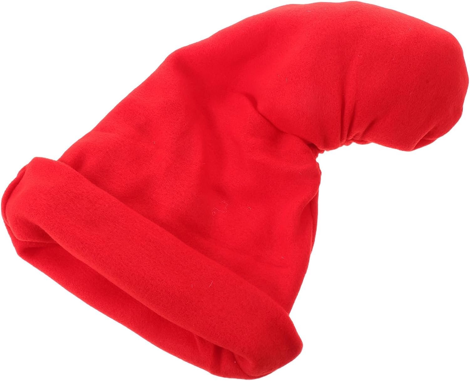 Kerst Dwerg Hoed Cosplay Accessoire Zachte Katoen Vulling Feestelijke Muts voor Halloween Kerstfeesten Geschikt voor Volwassenen Verkleedpartijen