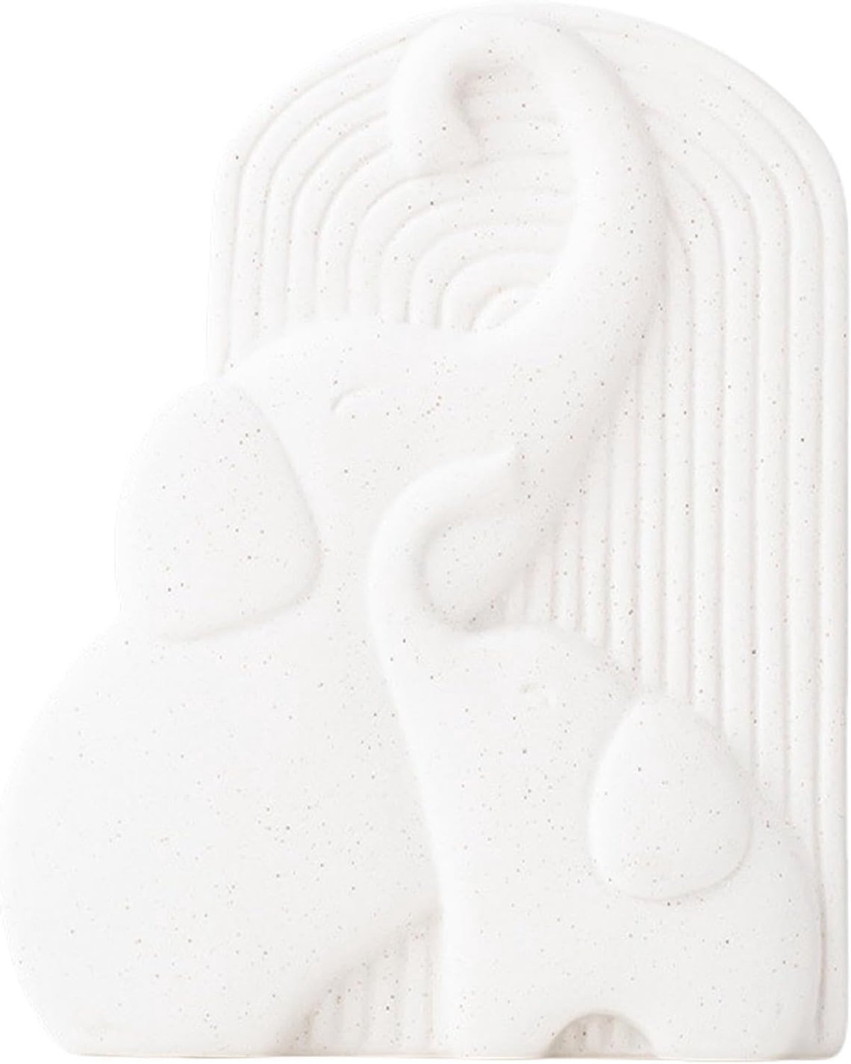 Witte Ceramische Vaas Fashion Decoration Easy Care Modern Elegant Eenvoudig