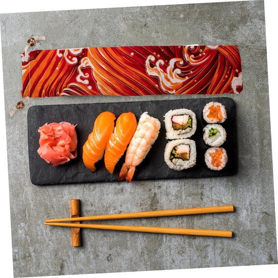 4 Stuks Delige Japanse Stijl Opbergzakken Lichtgewicht Katoenen Serviesgoed Hoesjes met Trekkoord voor Eetstokjes Vorken Lepels Kammen Thuis in Restaurants — afbeelding 2