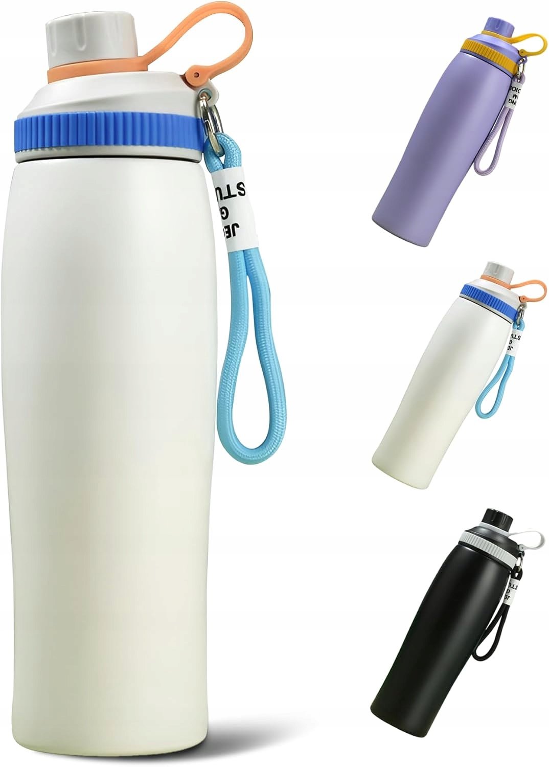 Thermosfles 600ml RVS - Sport Bidon voor Warme & Koude Dranken