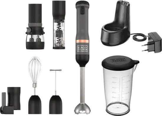 Black & Decker BCKM1016KSG-QW mixer Handmixer Grijs van Black+Decker — afbeelding 3