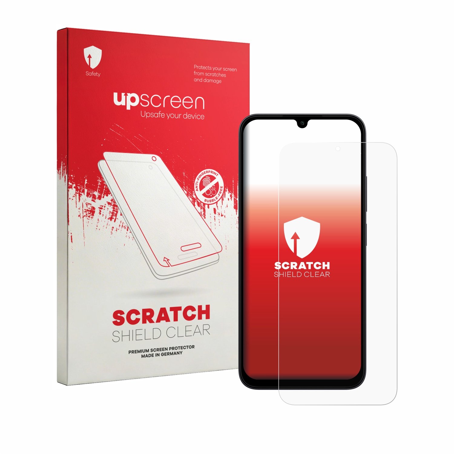 upscreen - Screenprotector voor Xiaomi Redmi 17C 5G - Folie Beschermfolie transparant