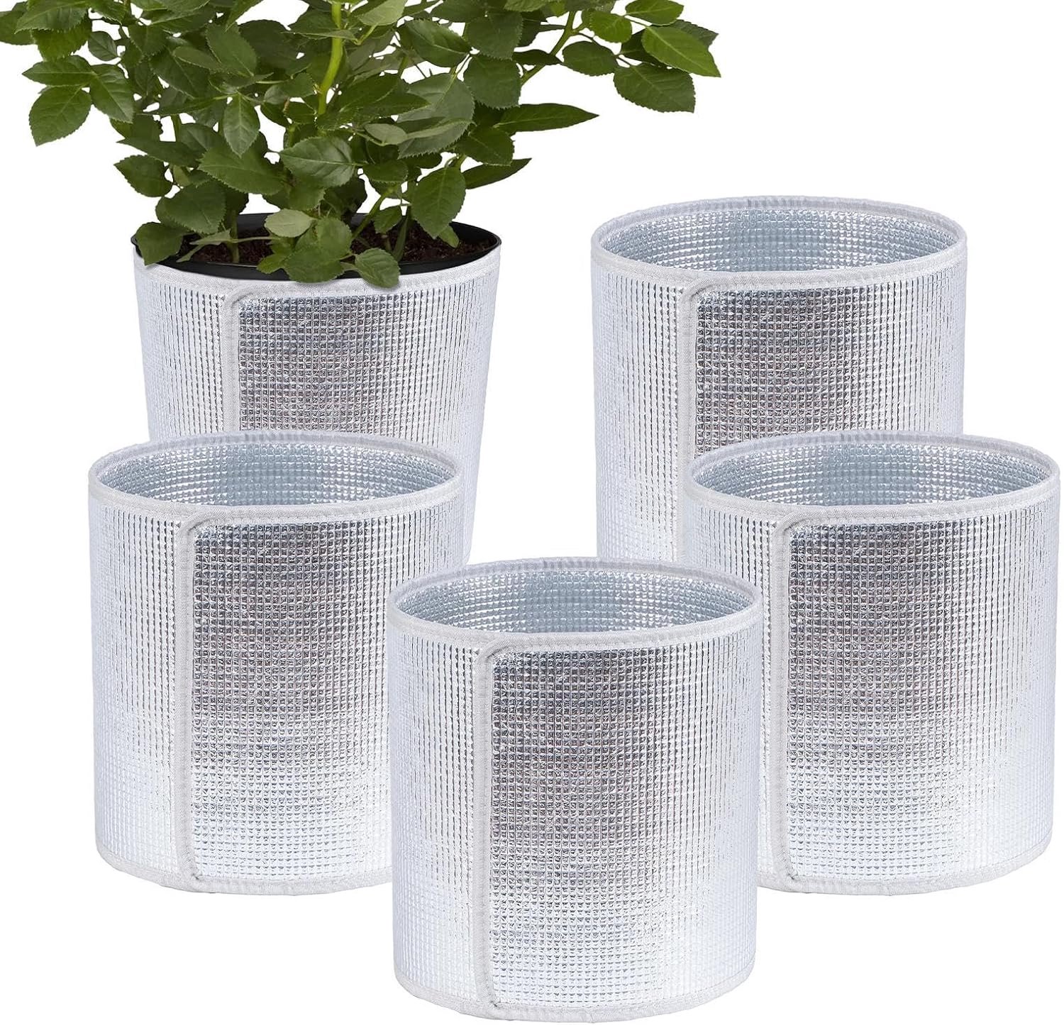 Plant Pot Covers Vriesbescherming 5 Stuks Aluminiumfolie Beschermende
