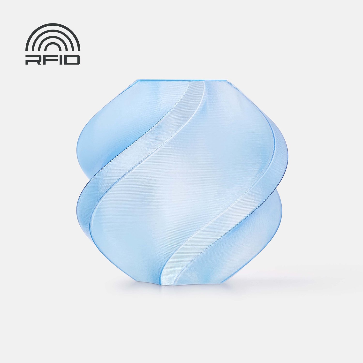 Bambu Lab - PETG Translucent - Lichtblauw (Light Blue) - 1.75mm - 1kg - Filament met spoel