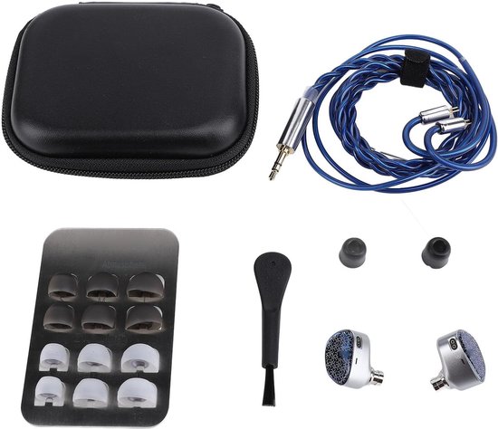 lyrlody IEM Oortelefoon 10mm LCP Diafragma Dubbele Driver, 113dB (3.5mm) — afbeelding 5
