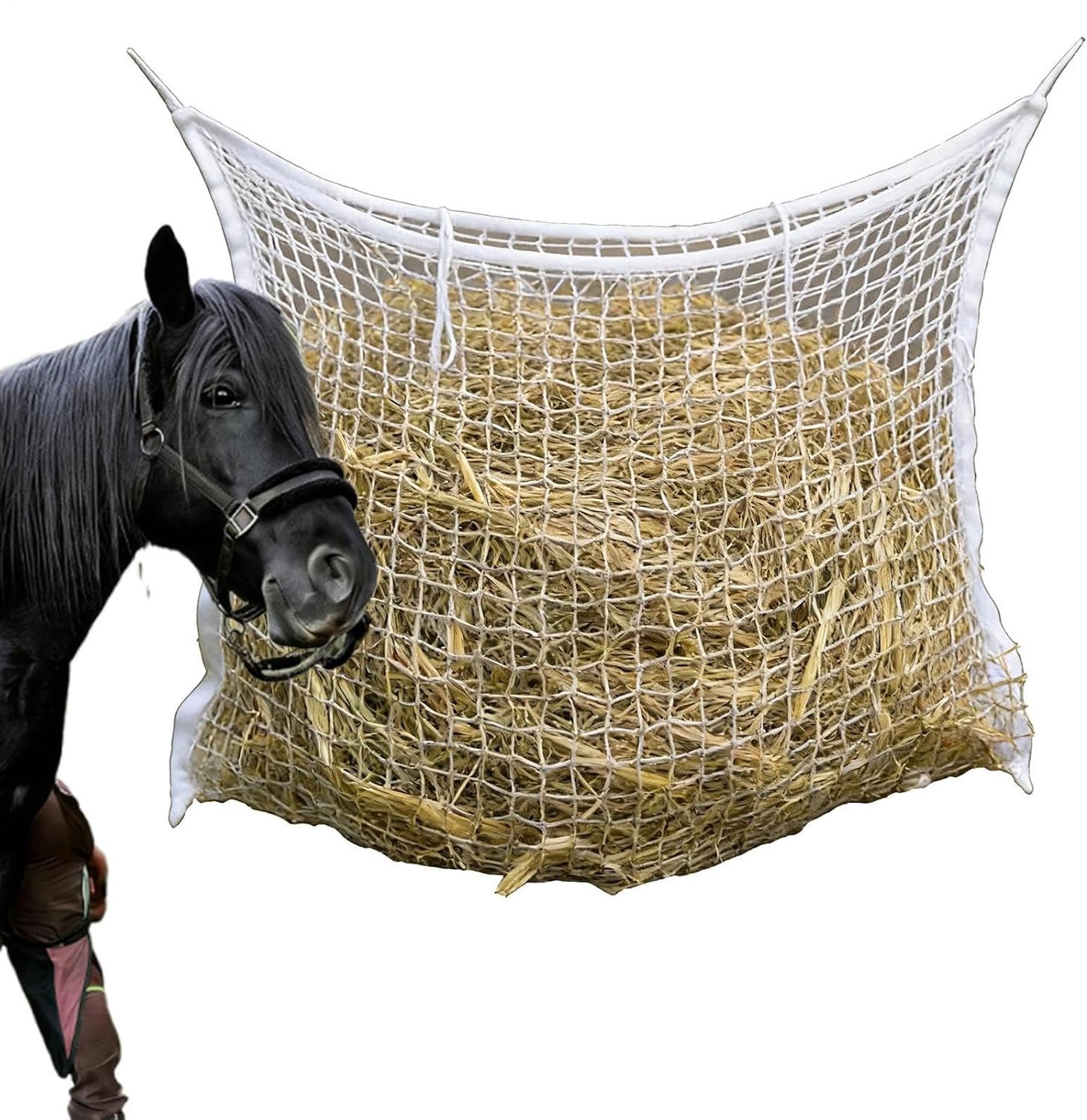 Hooizak voor paarden, bijtbescherming