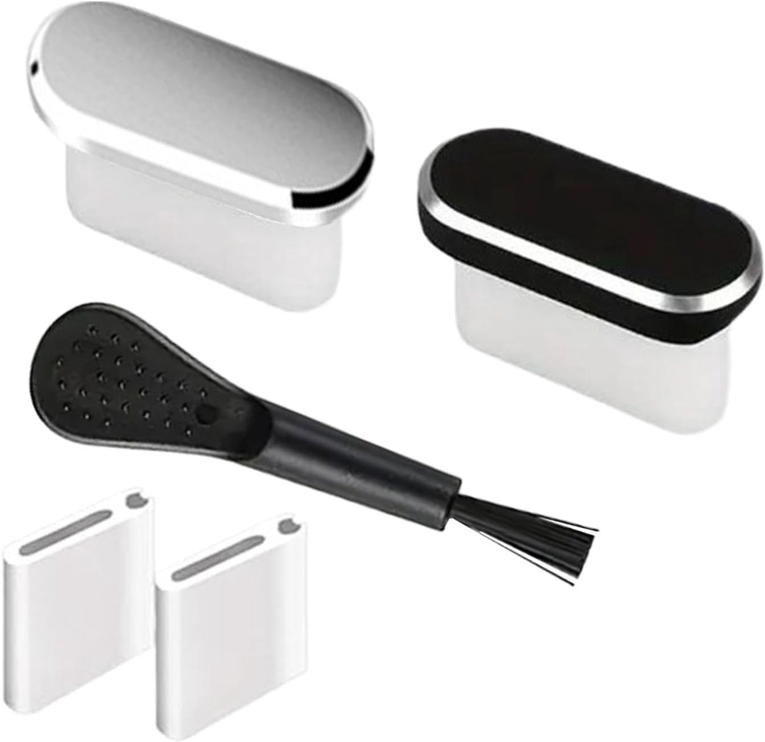 USB-stofstekker, 2 stuks draagbare beschermers, telefoonopladeraansluiting met stofdichte functie, USB-poortafdekking met compact ontwerp, mobiele accessoires, gadget gereedschap