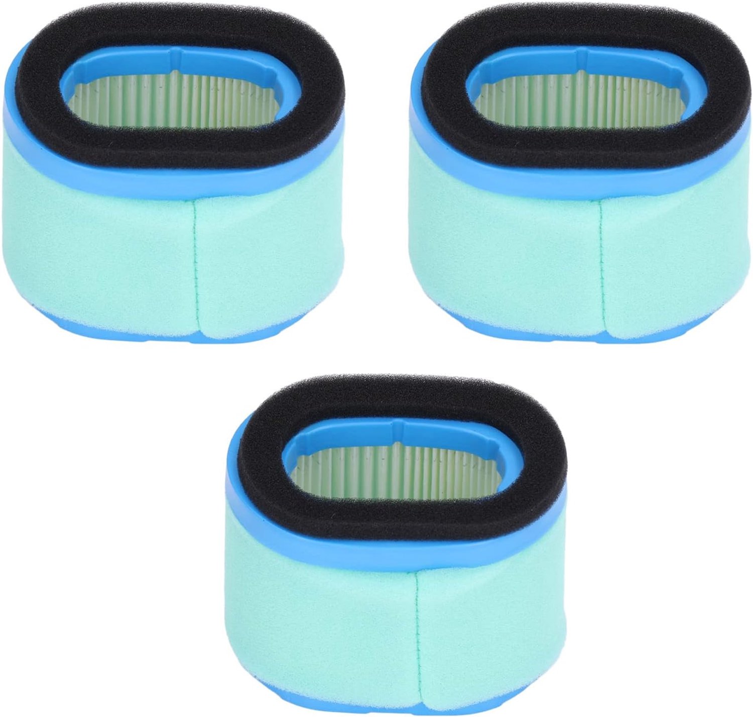 3 STKS Grasmaaier Luchtfilter Vervanging Rubber Katoen Duurzaam Stabiele Prestaties Eenvoudig te installeren Voor M147431 M143278 JS63 JS63C JS63E JS61 JS60 L100 Tuinuitrus