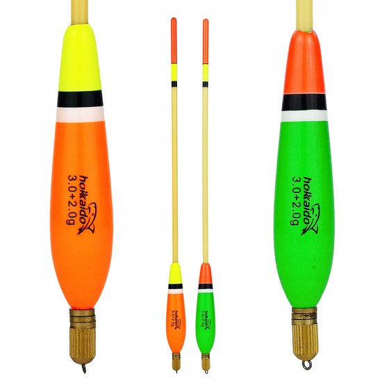 Set van 8 Waggler dobbers met verstelbaar loodgewicht — afbeelding 2