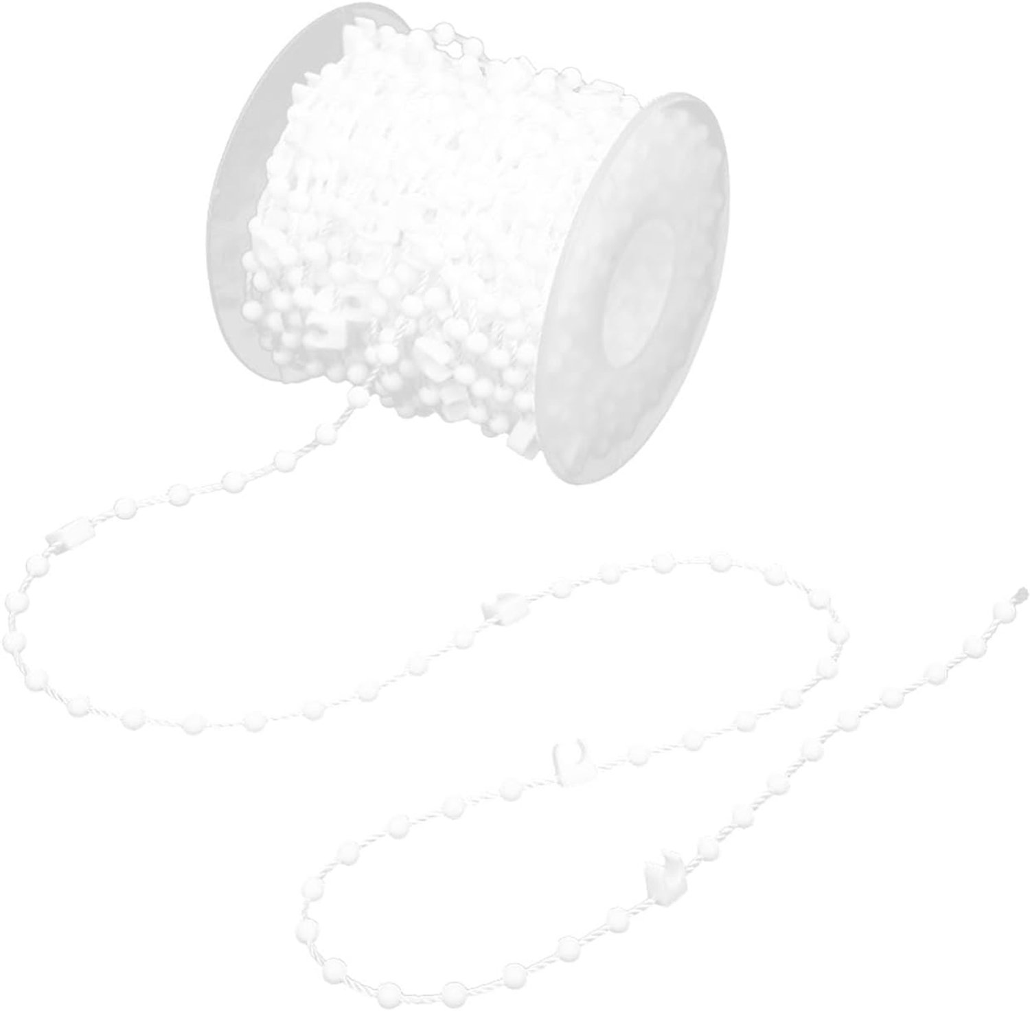 Chrees Verticale rolgordijnkralenketting, 10 m duurzaam trekkoord (10 m (10