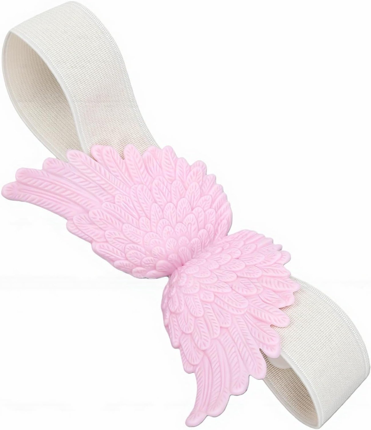Chrees Vitragehouder voor gordijnen met vleugeldesign, elegant (roze)