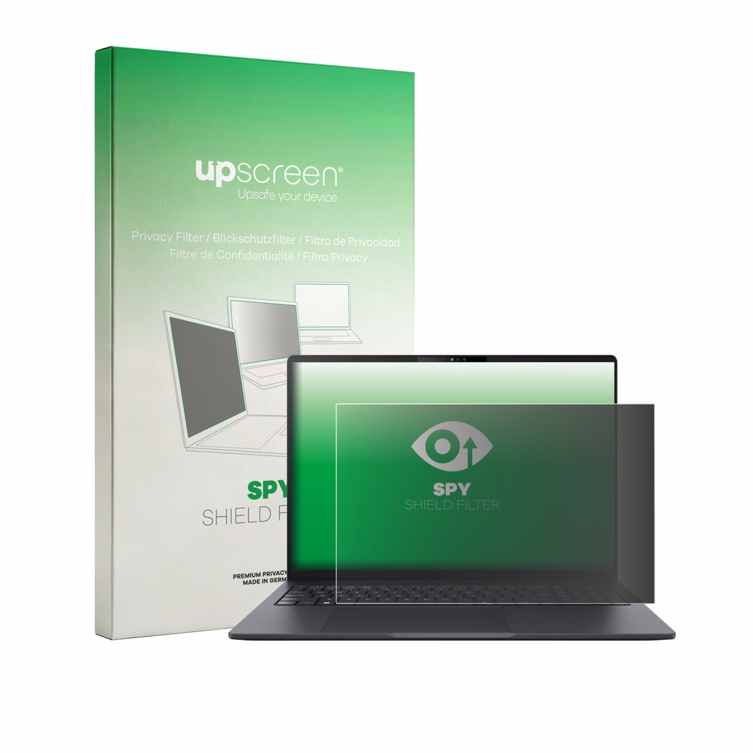 upscreen - privacyscherm voor ASUS ExpertBook B3 Gen 2 B3605 - privacy filter screenfilter Blauwlichtfilter