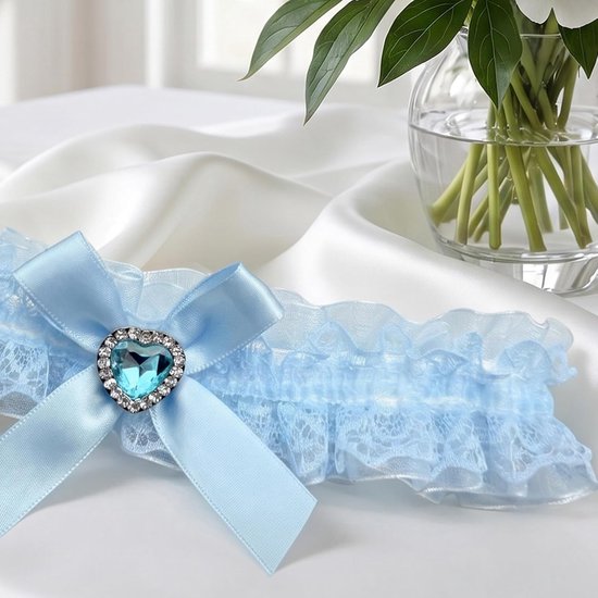 2 Stuks Elastische Bridal Leg Garters Comfortabele Verstelbare Bruidsaccessoires voor Vrouwen Antislip Wedding Garter voor Bruiloften Feestelijke Gelegenheden — afbeelding 2