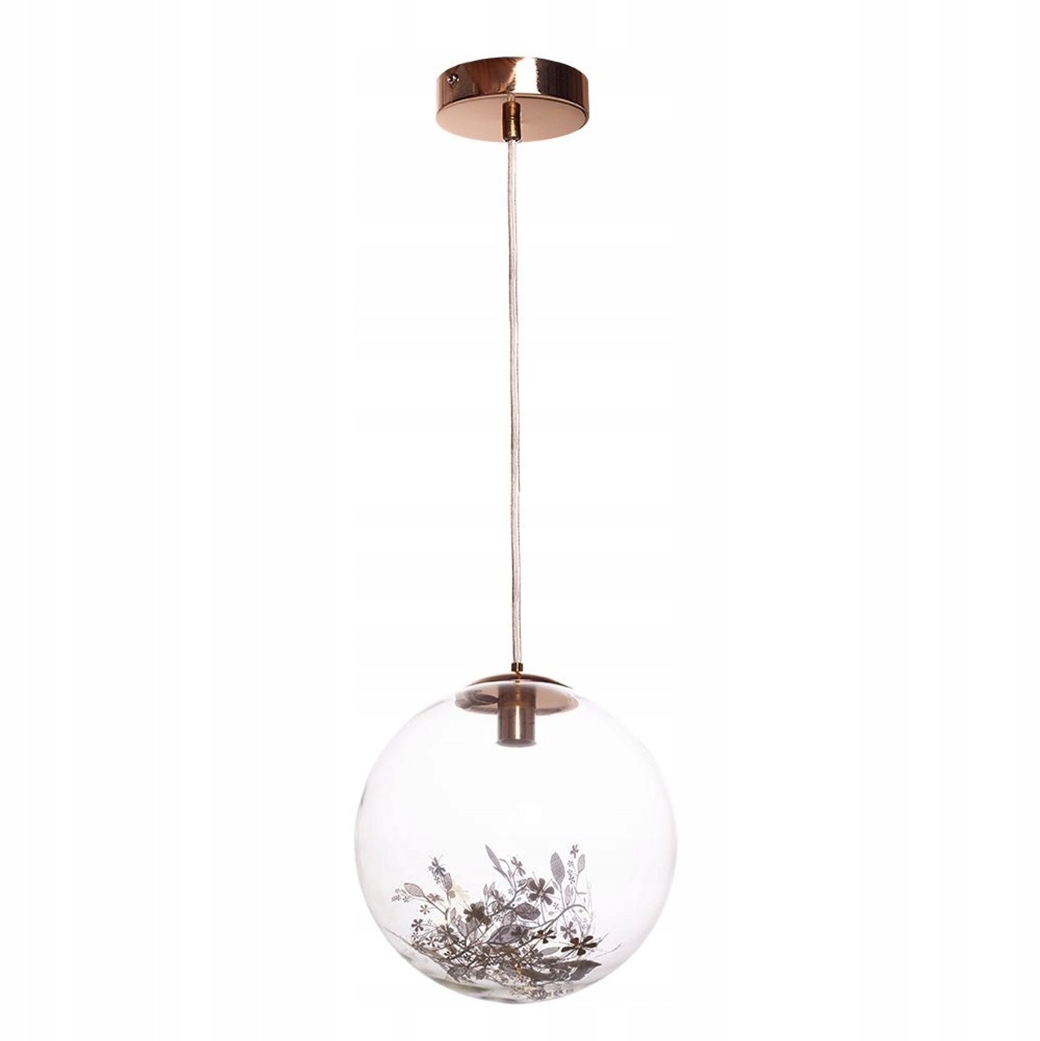 FLORA hanglamp goud 25cm E27 - Sfeervolle verlichting