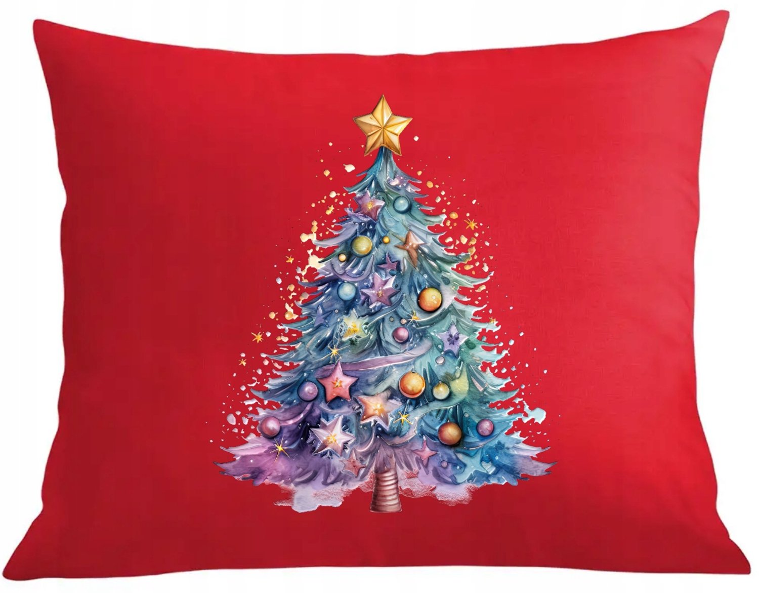 Decoratieve Kerstkussenhoes met Rits - 40x40cm - Diverse Kleuren