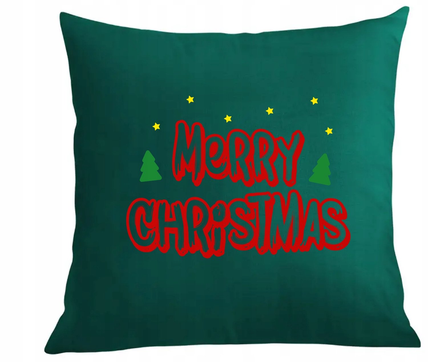 Kerstkussen met Hoes - Merry Christmas - Diverse Kleuren