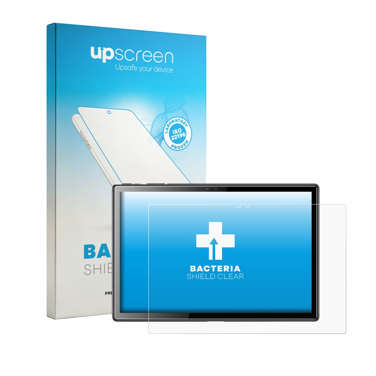 upscreen - Screenprotector voor Byybuo A10 - Folie Beschermfolie transparant antibacterieel