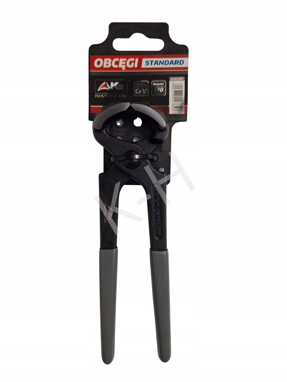 K2 Tangen 180mm Cr-V Staal Ergonomische Grip