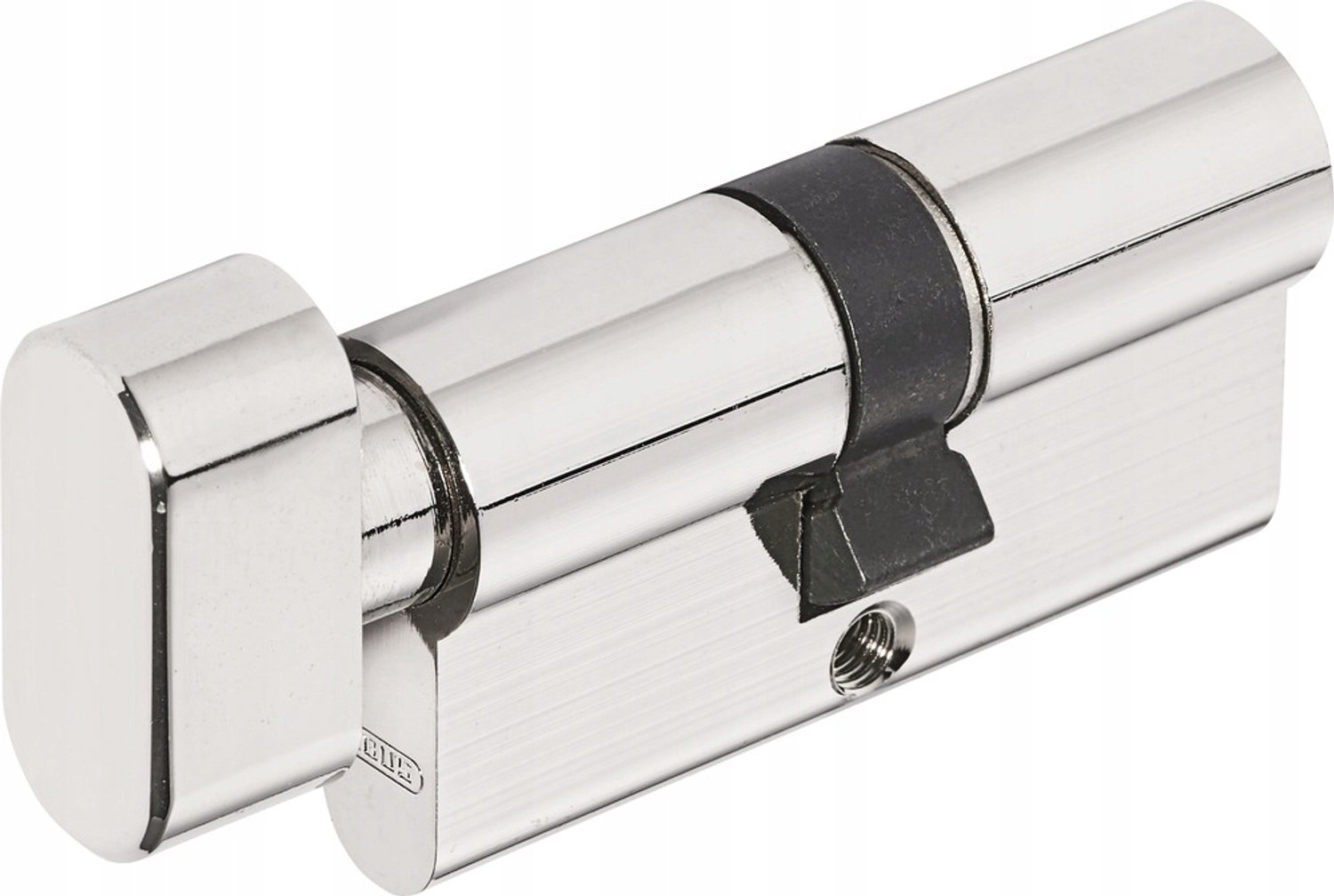ABUS Cilinder met Knop Nikkel 35/30mm - Veiligheid en Gemak
