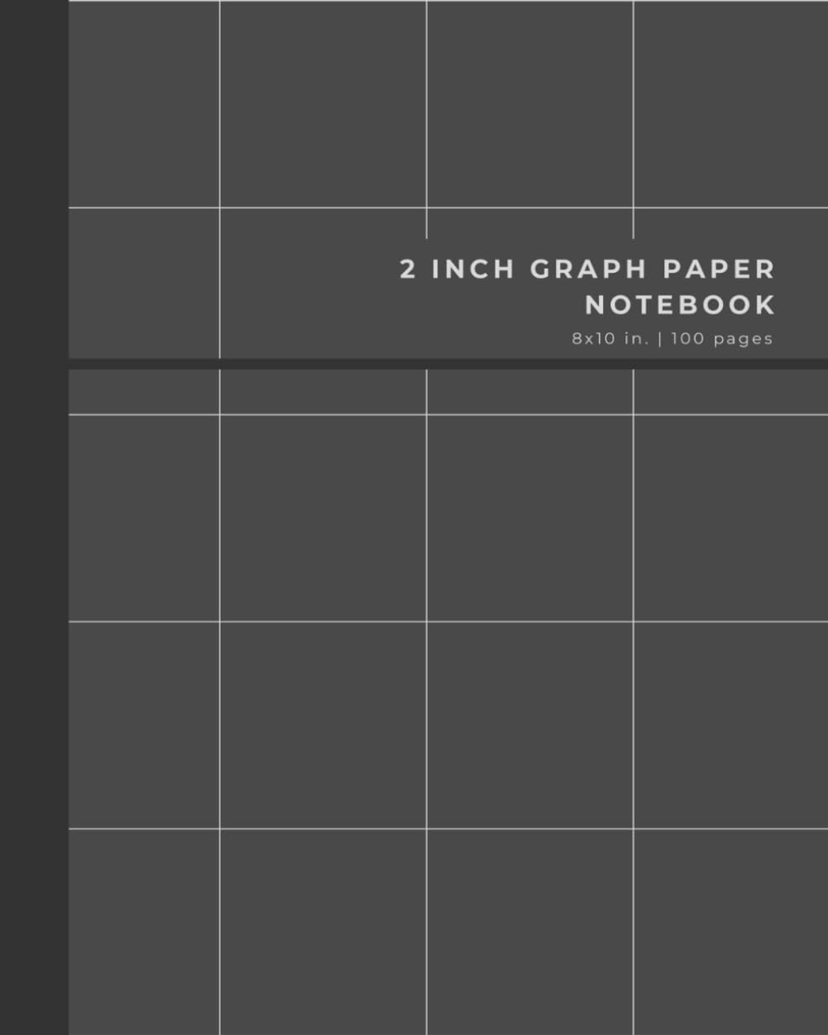 2 Inch Graph Paper Notebook: Large Square Grid Layout for Design, Mapping & Craft Projects - ShopVlot