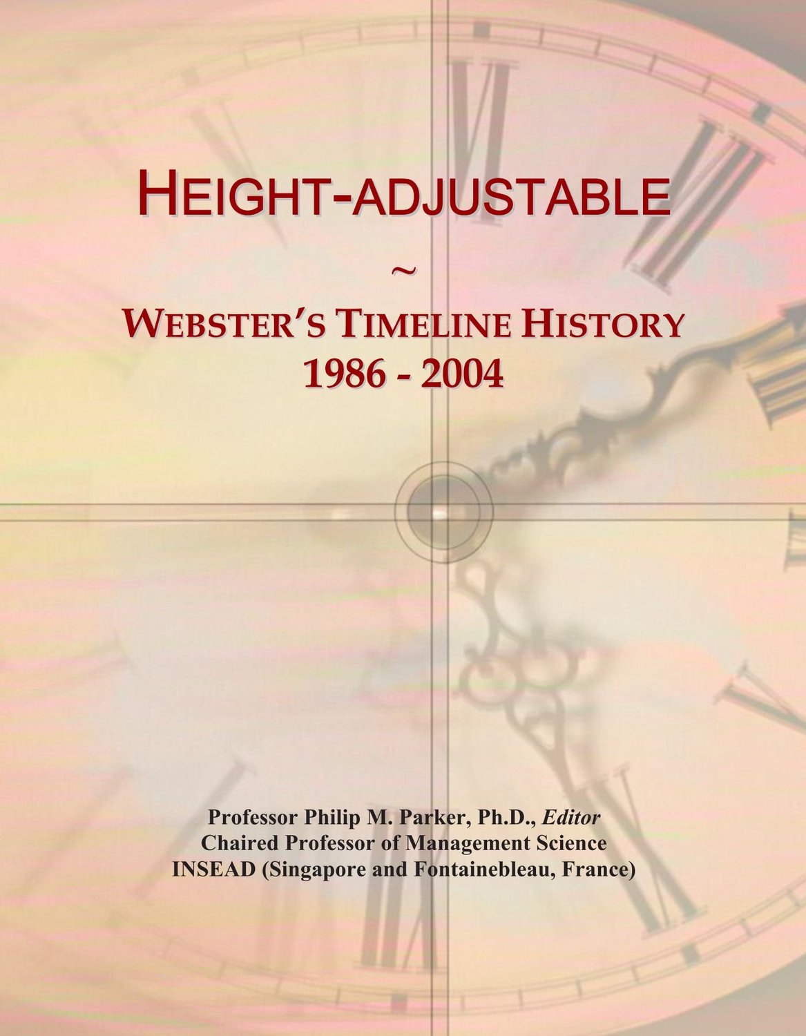 Height-adjustable: Webster's Timeline History, 1986 - 2004 - ShopVlot