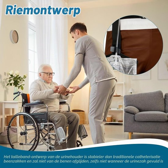 Praktische Beugel voor Urinezak, 2 Stuks, Comfortabele Bevestiging, Geschikt voor Kathetergebruik, Eenvoudige Toegang en Ondersteuning — afbeelding 3