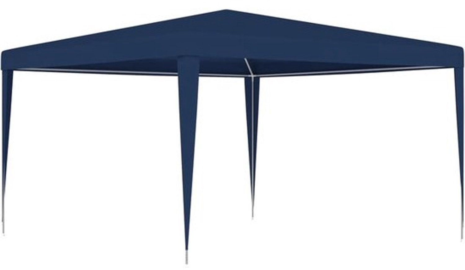 Outdoor partytent - Tuinpaviljoen - Luifel - Feest - Buiten - Waterdicht - PE-materiaal - 4x4 meter - Blauw