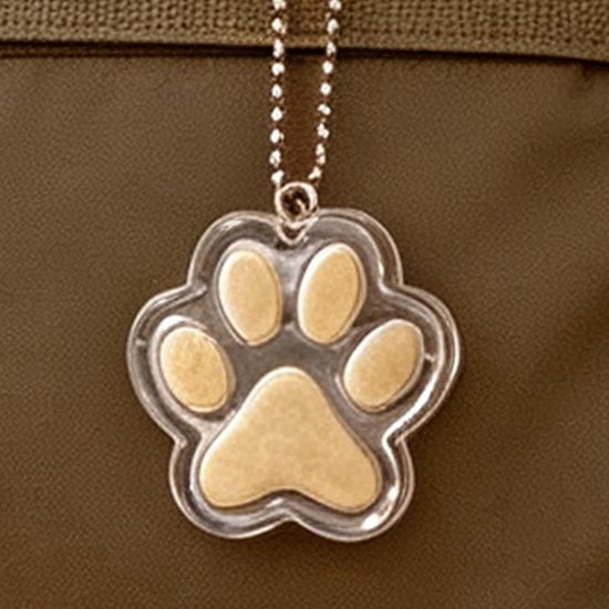 Pet Hair Keepsake Acryl Memory Ornament voor Kat en Hond — afbeelding 3