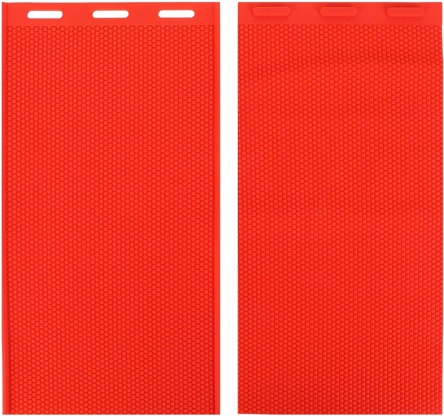Bijenwas blad mal Hoogwaardige rubberen drukkampatronen voor bijenteeltbenodigdheden Rood 5,4 mm 44x23cm 2 stks