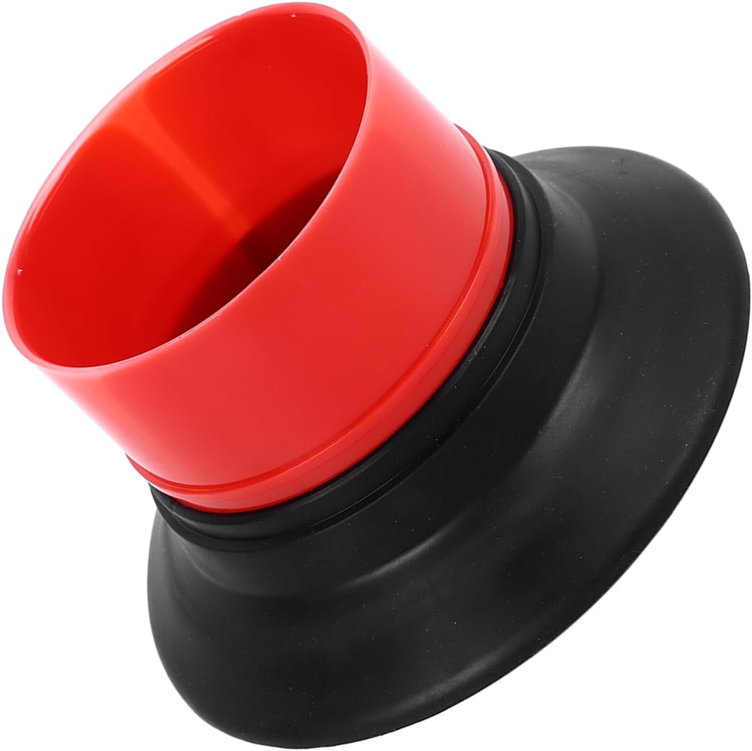 Bass Drum Enhancer, Hifi-geluidskwaliteit Drumversterker met Gatbeschermingsring voor Verbeterde bas- en Stresseffecten (WP07 Rood)