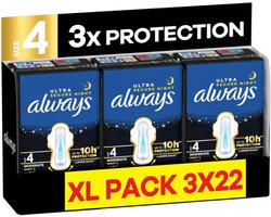 Always Maandverband Night - 66 stuks