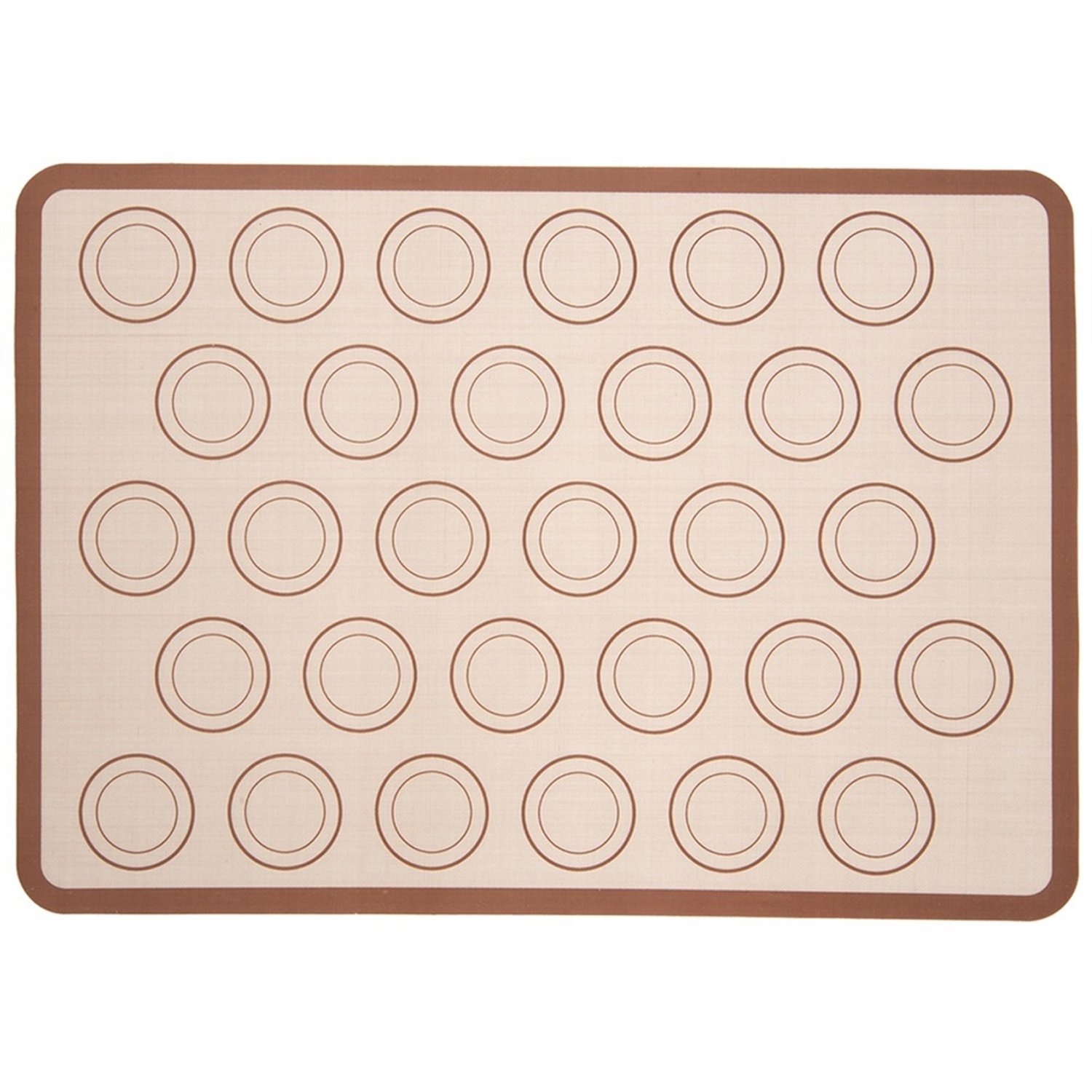 Siliconen Macaron Mat - 42 cm - Voor Macarons, Soesjes & Desserts