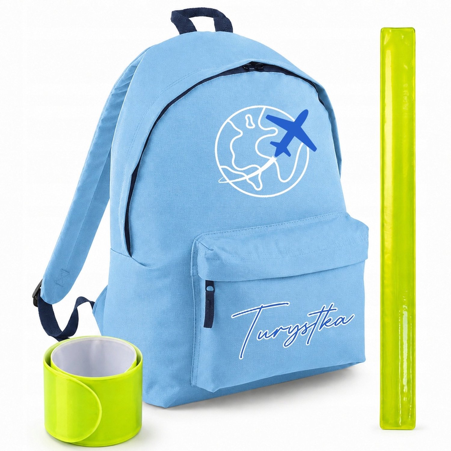 Blauwe Rugzak 20L - Ruim, Comfortabel, Ideaal voor Reizen & Vakantie