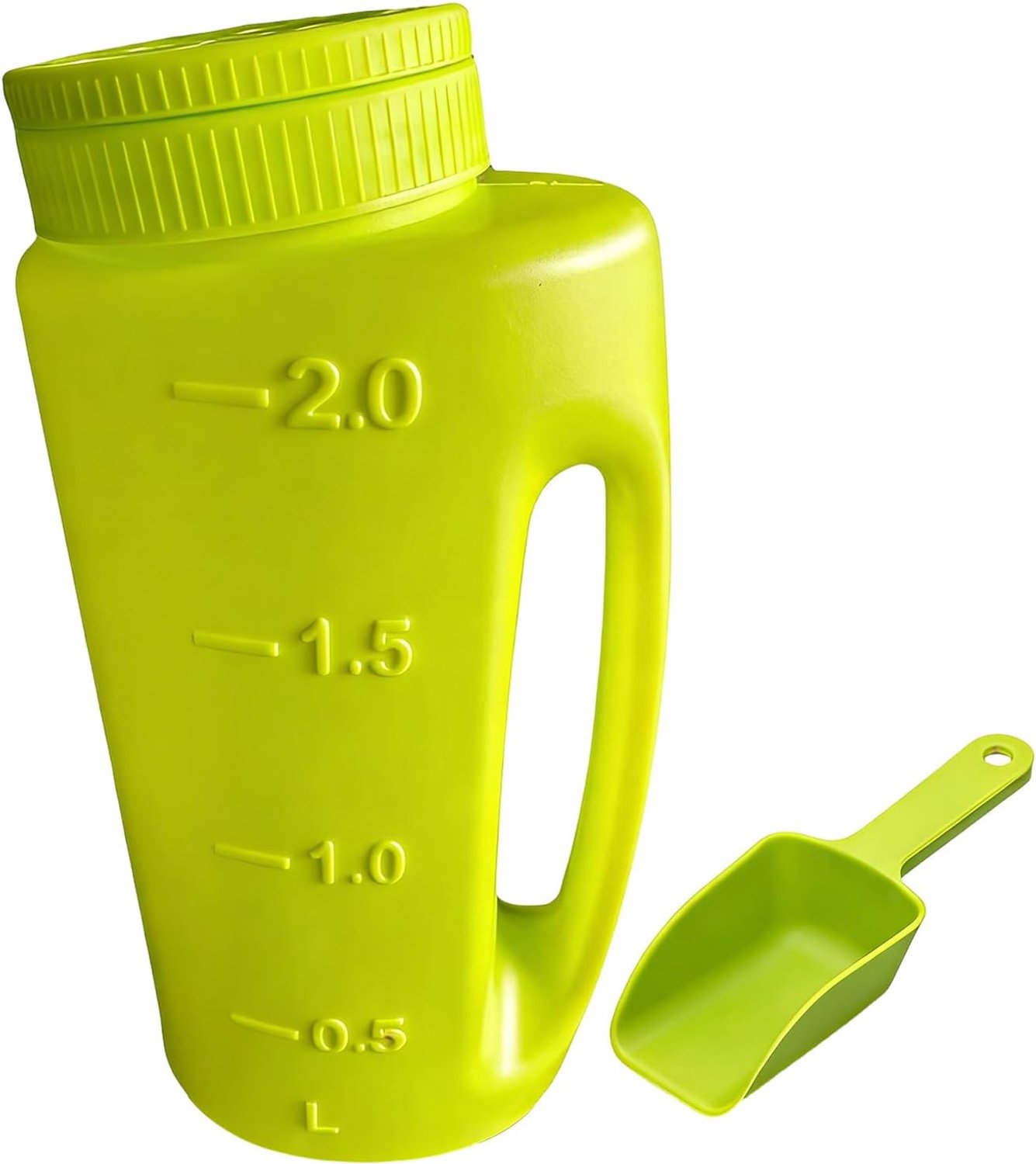 Handbediende Zoutstrooier 2L Robuuste Handheld Strooibus