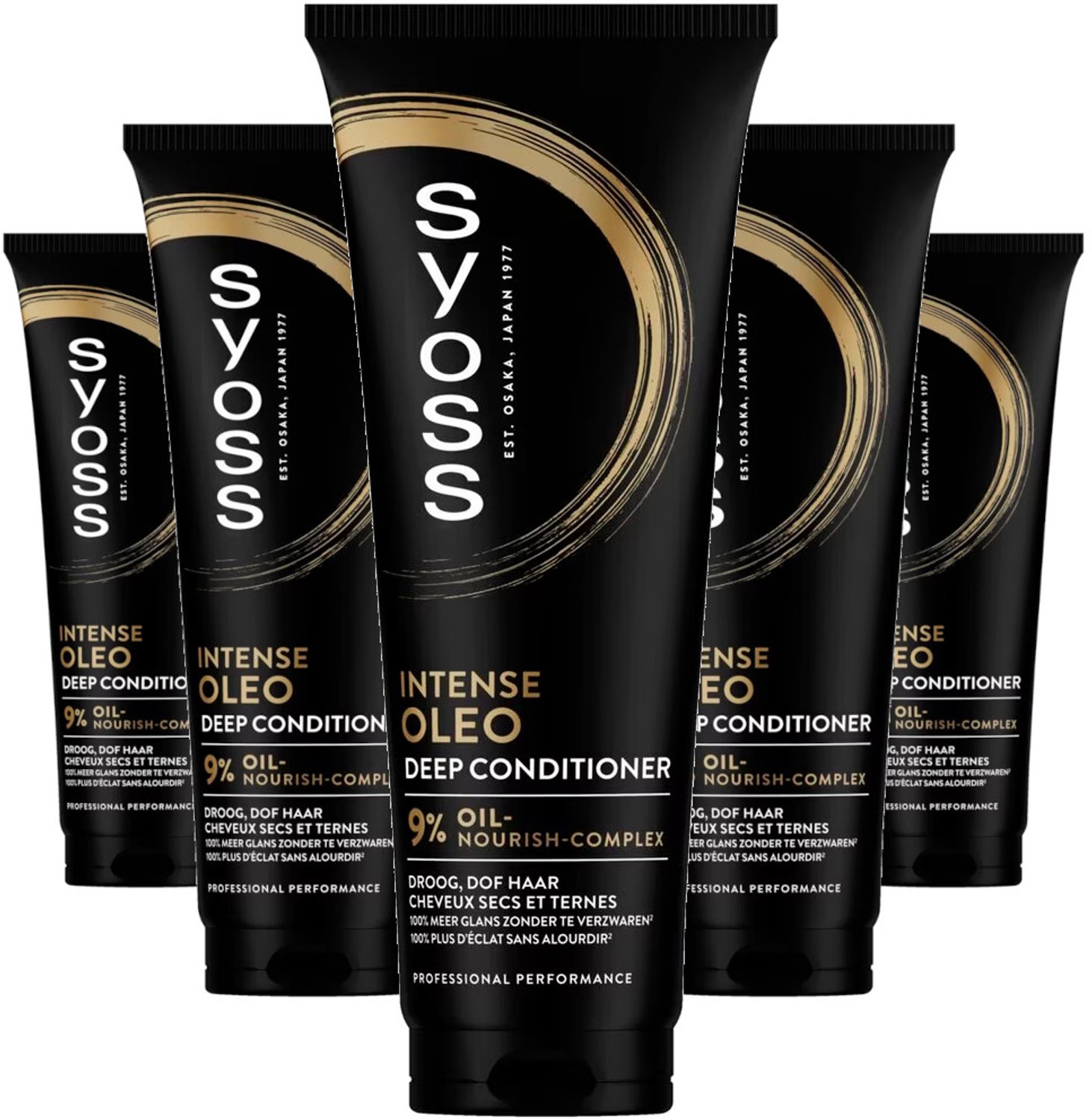 Syoss Intense Oleo - Multipack - Conditioner - 1250ml (5x250ml)