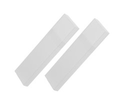PLAFOPE Tongschraper, reisetui, 2 stuks, opbergdoos voor tongreiniger, herbruikbare beschermdoos, compact en licht, voor reizen, badkamer, camping en