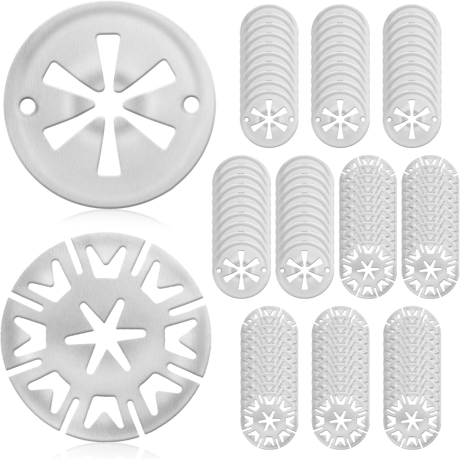 Reparatieset voor thermische afdekking, 80 stuks thermische afdekking klemringen, thermische beschermplaat, reparatieset voor voertuigen, 30 mm sluitringen masker