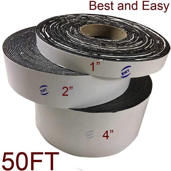 (615) EWT asfalt asfalt parkeerplaats Joint en Crack Sealer Hot-Filler Reparatietape 50 FT lang (2" x 50 ft Tape) — afbeelding 4