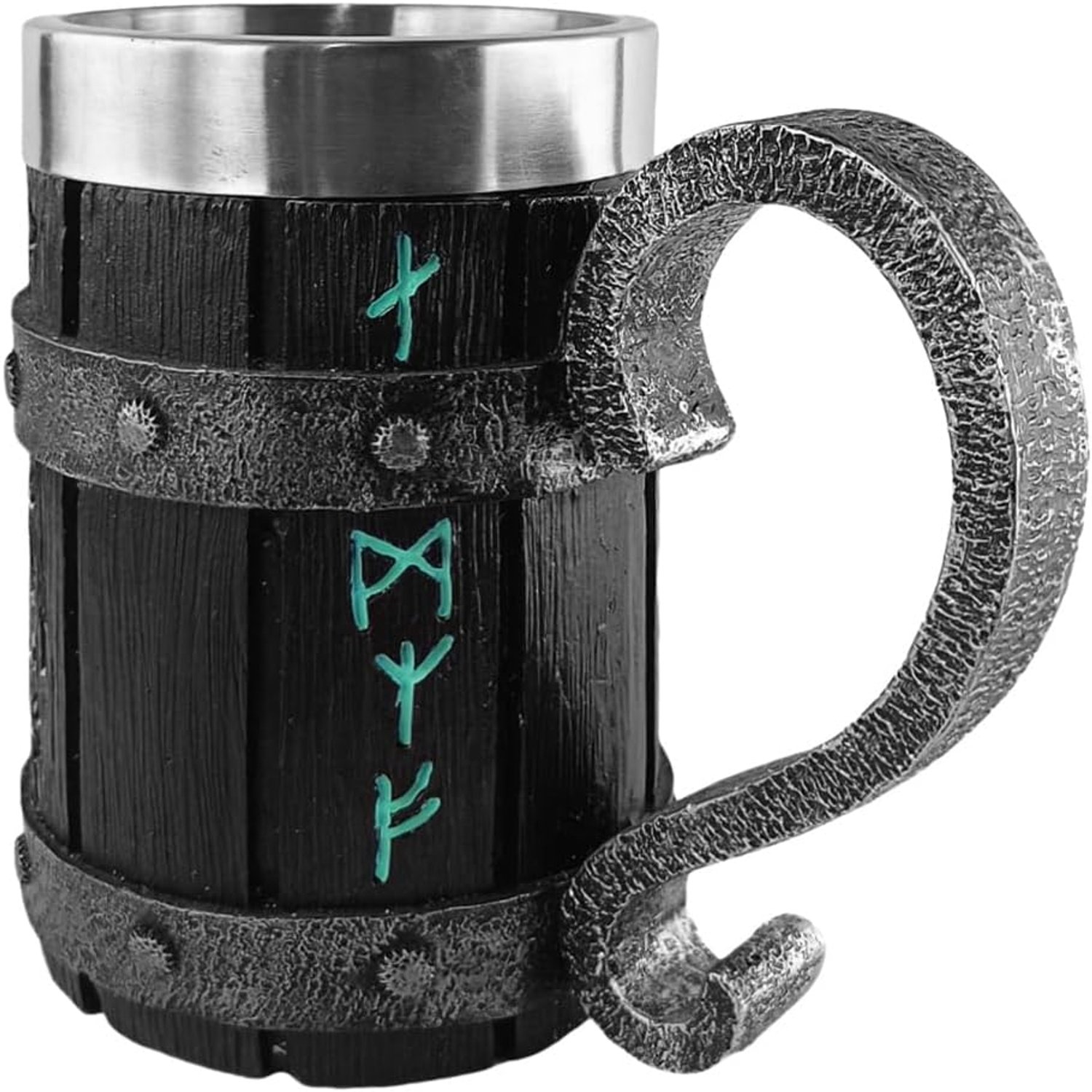 Vikingbierpul voor in de bar, restaurant, met handvat, voor thuis, bar, restaurant