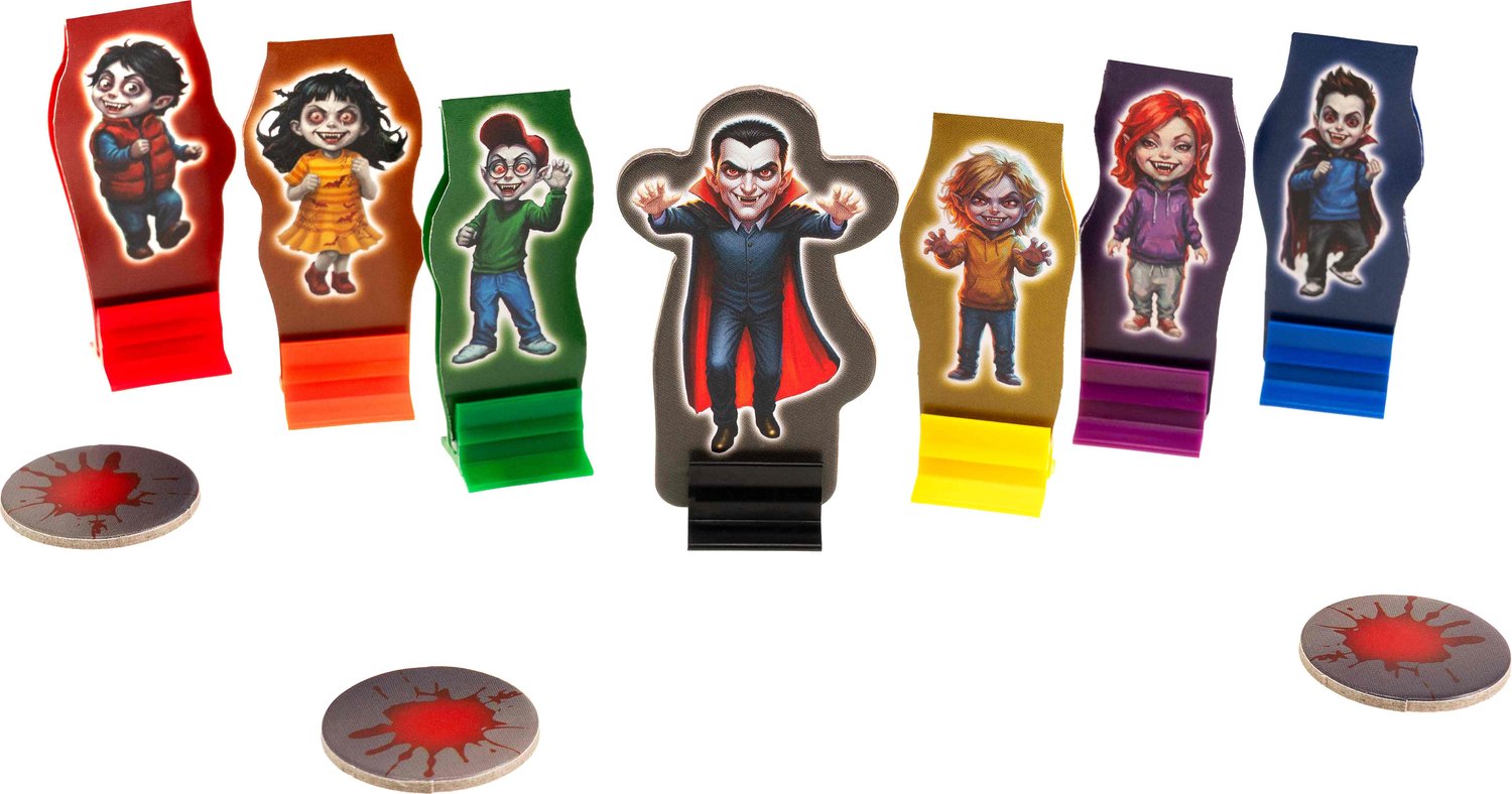 Tactic Vampire Hunt - Bordspel - Familiespel - Ontsnap uit het Kasteel van de Vampier - Strategisch Avonturenspel - Vermijd de Vampier(s) en Vind de Uitgang - Spannend Spel voor Kinderen en Families - 2 tot 6 Spelers - Vanaf 5 Jaar — afbeelding 18