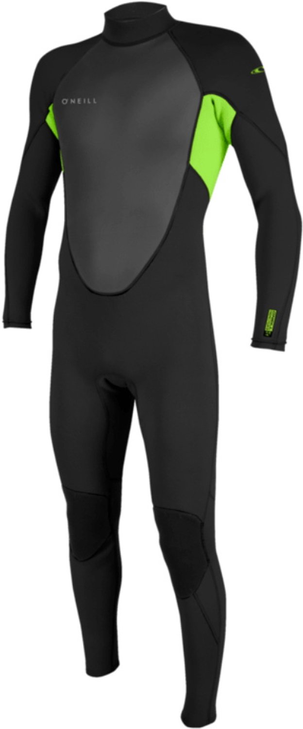 2026 O'Neill Heren Reactor-2 3/2mm Rug Ritssluiting Wetsuit - Bl