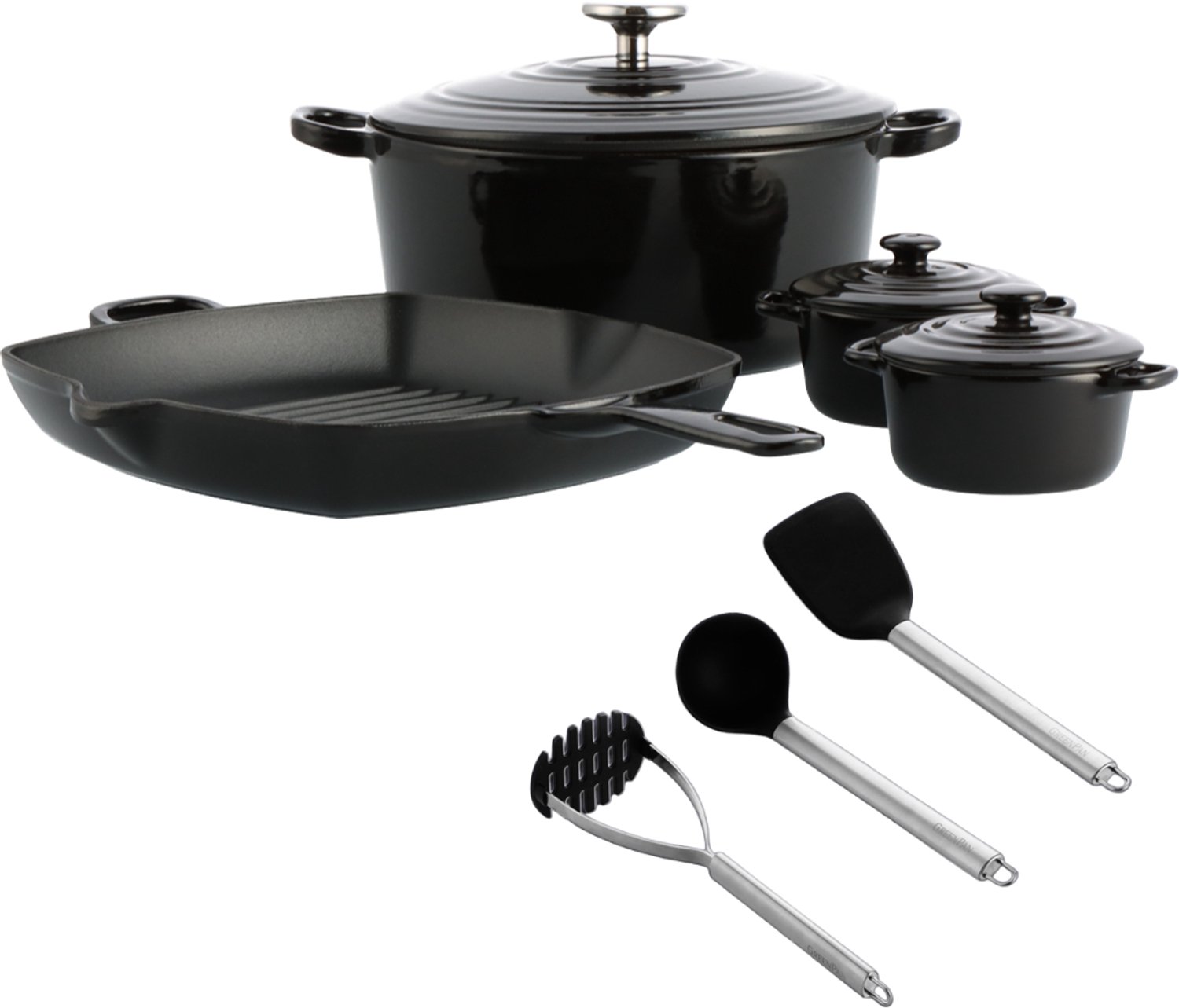 Bourgogne 4pc set met spatel set