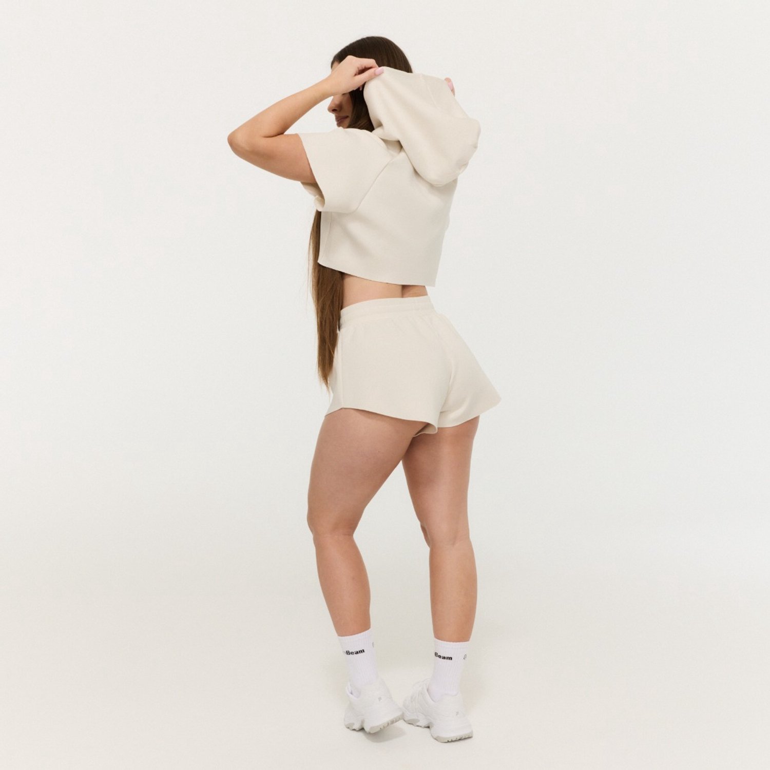 GymBeam Dames Relay Shorts Parel S