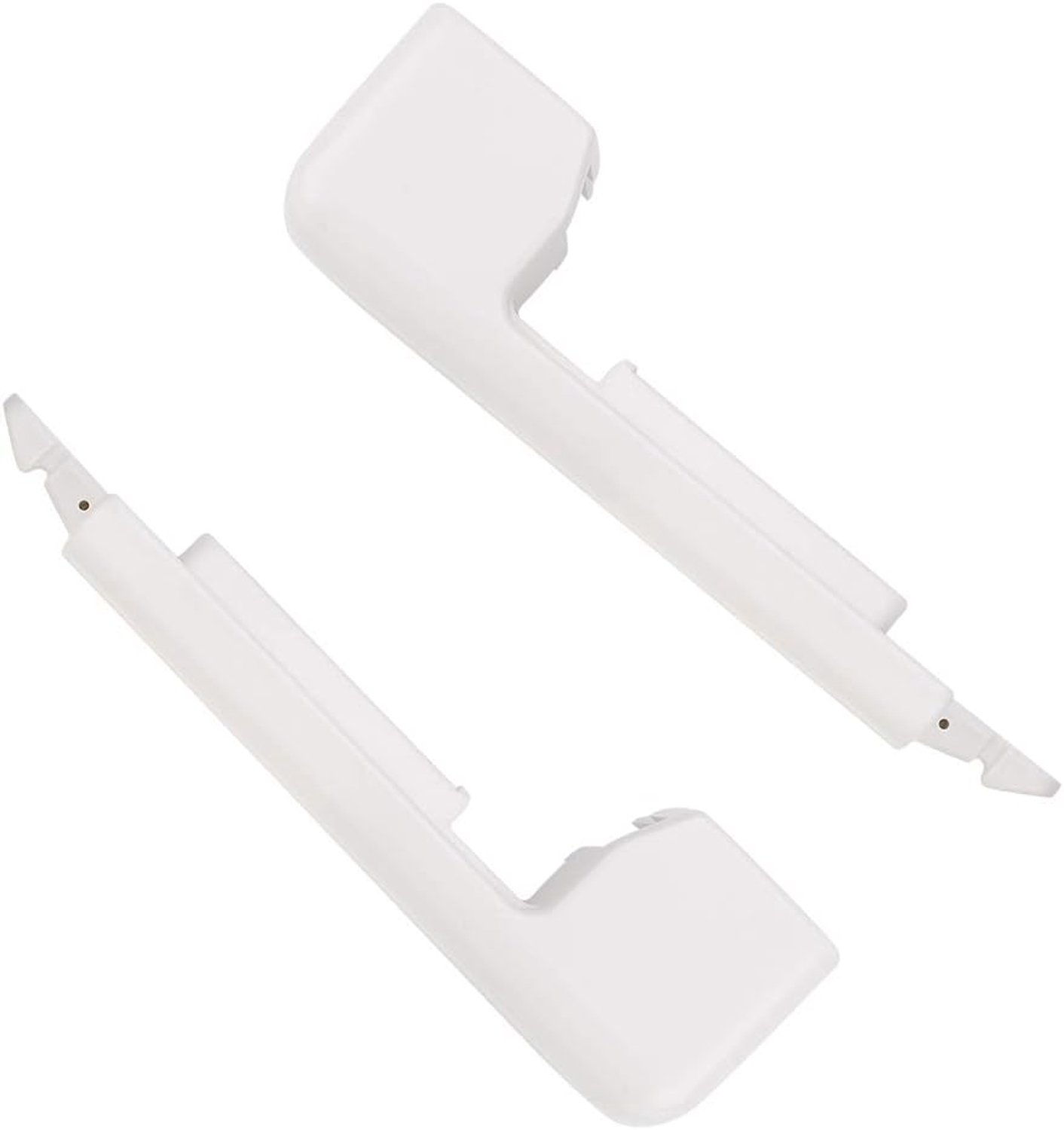 Paar Plastic Breimachine Side Case Links en Rechts Vervangende Onderdelen Componenten Voor Zilver Riet SK155 SK860 Craft Weven Accessoires Frame Behuizing Side Covers