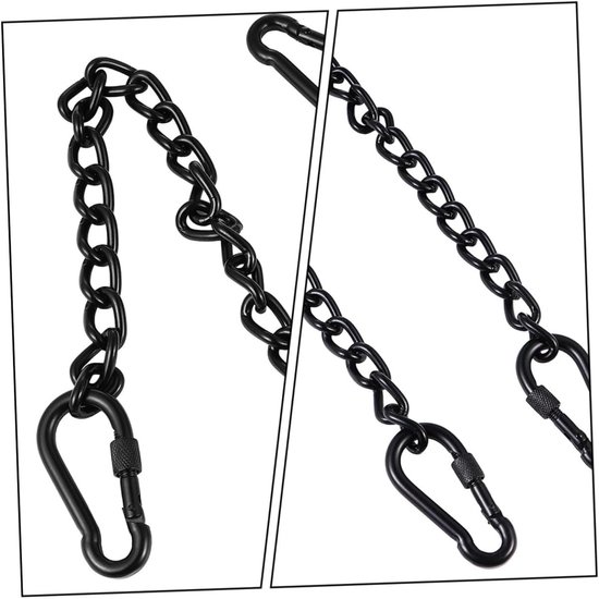 2stuks Zware Duurzame Hangstoel Ketting Voor Hangmat Schommel Roestvrijstalen Verbindingsketting Voor Binnen Buiten Voor Volwassenen — afbeelding 5