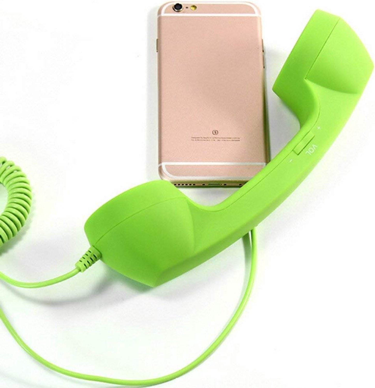 Goshyda Retro Classic 3.5mm Telefoonhoorn Mini Microfoon voor Smartphone