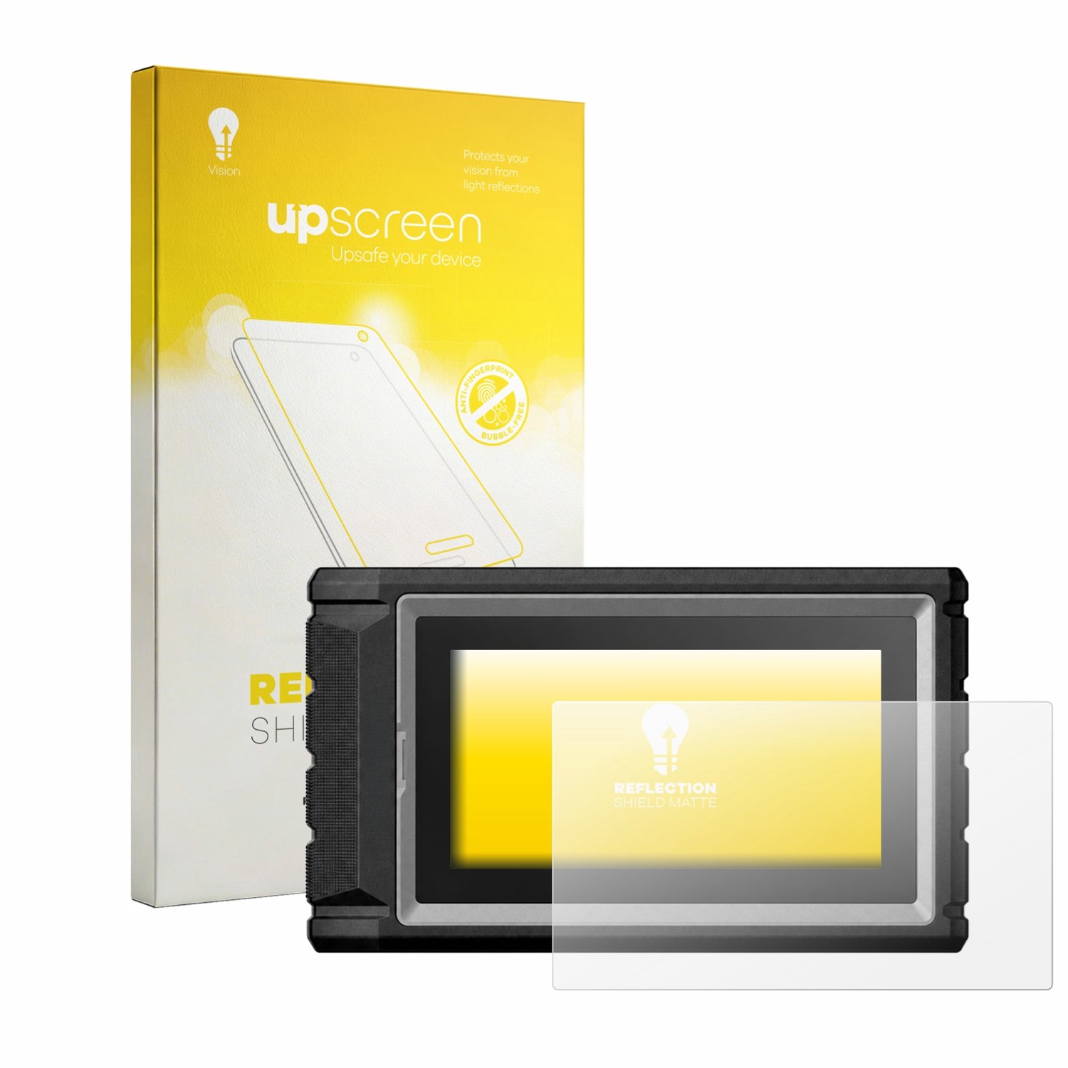 upscreen - Screenprotector voor Topdon ArtiDiag 800 BT 2 - Folie Beschermfolie anti glare matte